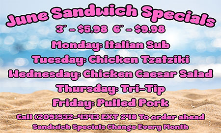 Sandwich Offer