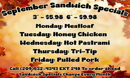 Sandwich Offer